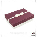 Packaging Recycled Material Fancy Gift Box Decorated With Ribbon
